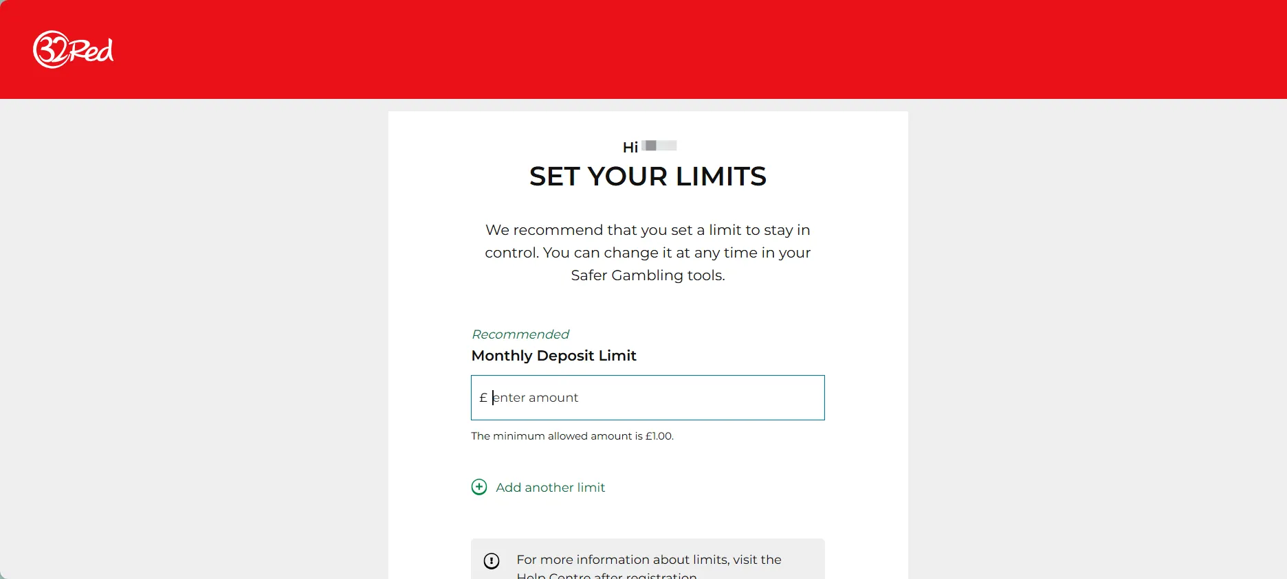 Set Your Limits Background Image