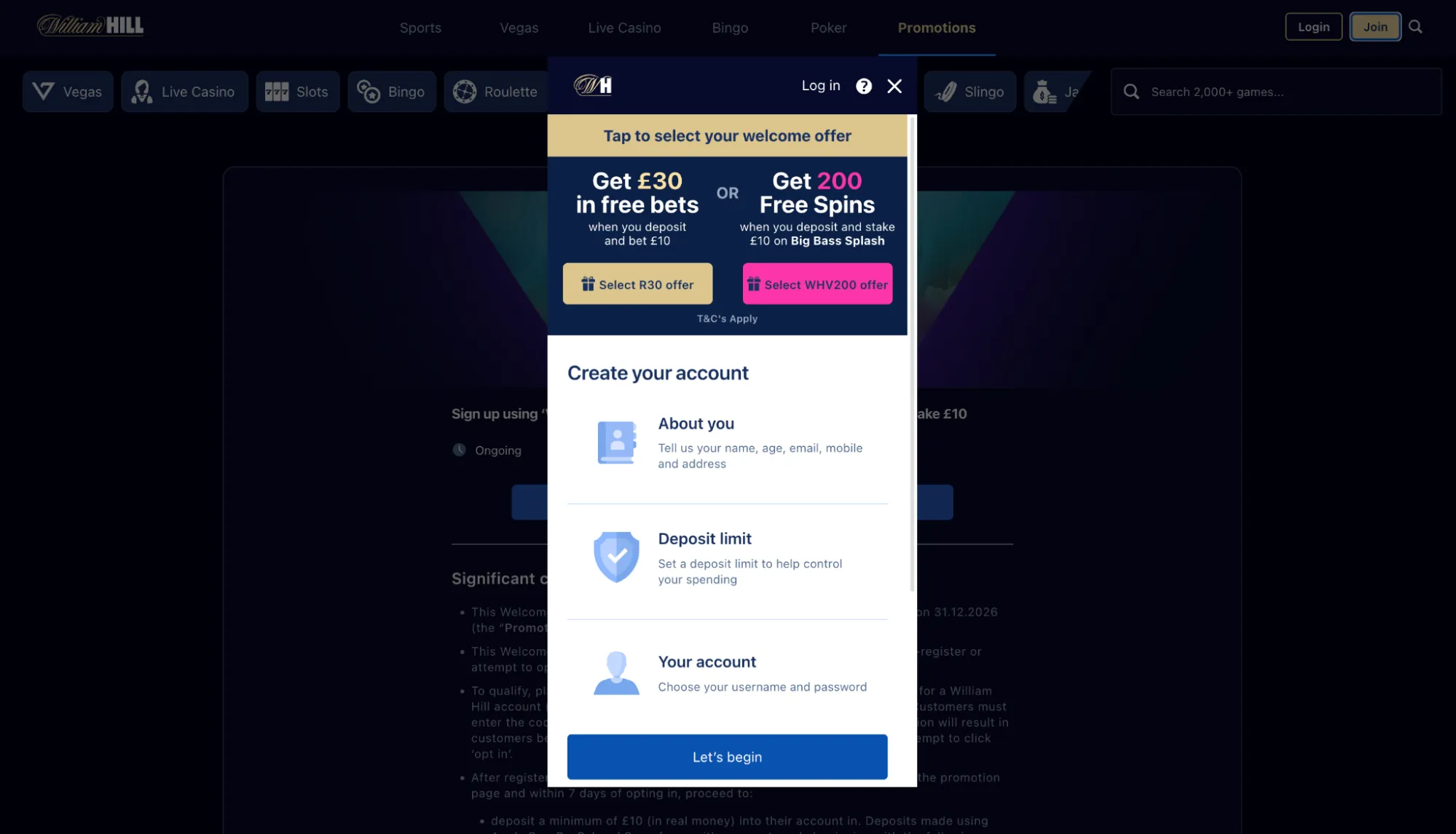 Register Your Account Background Image