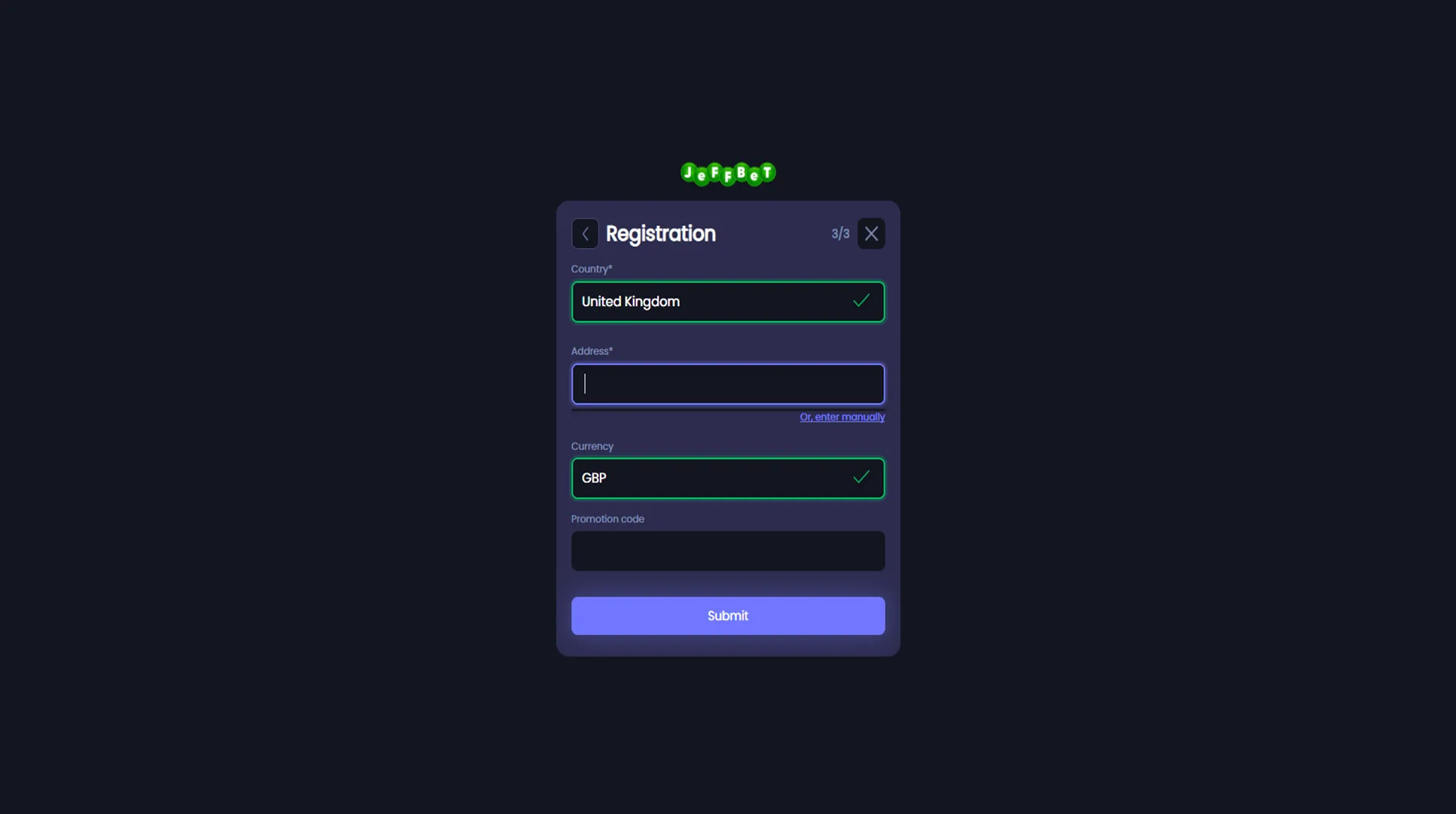 Jeffbet-casino-how-to-sign-up-step-3 Background Image
