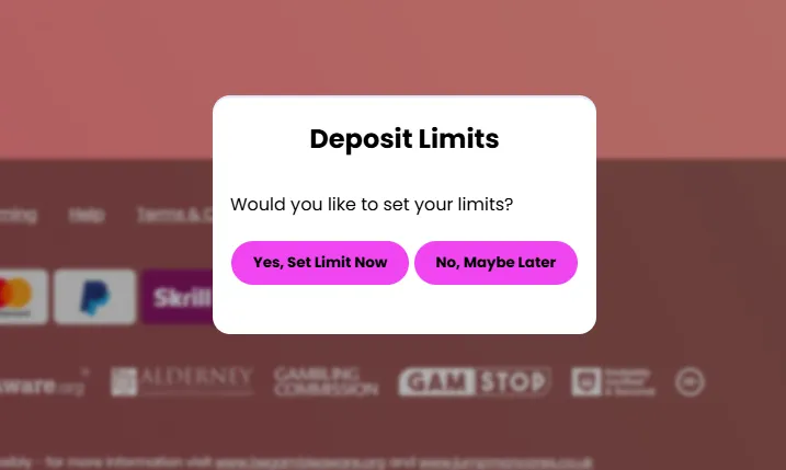 Slots Baby How To Sign Up Step 5 Background Image