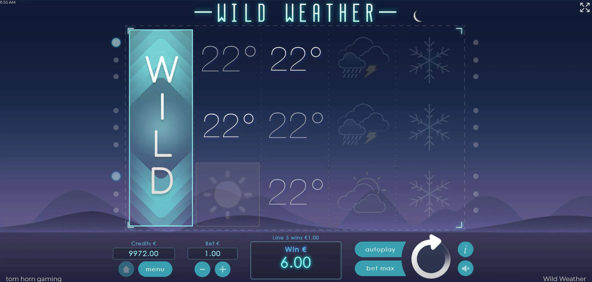 Wild Weather Expanding Wilds Background Image