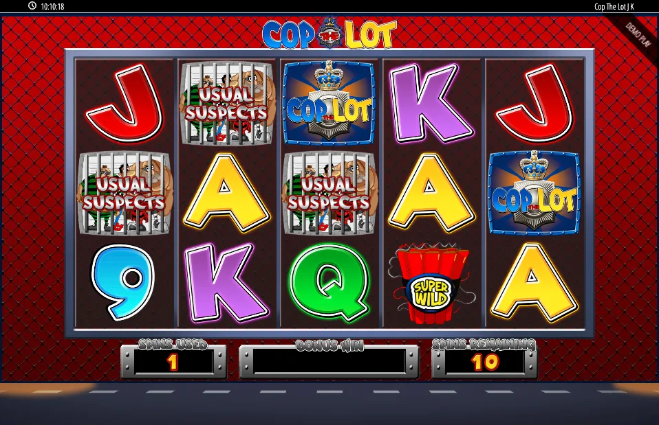Cop The Lot Slot Smash ‘n’ Grab 2 Background Image