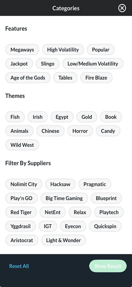 BetVictor Casino Mobile 4 Background Image