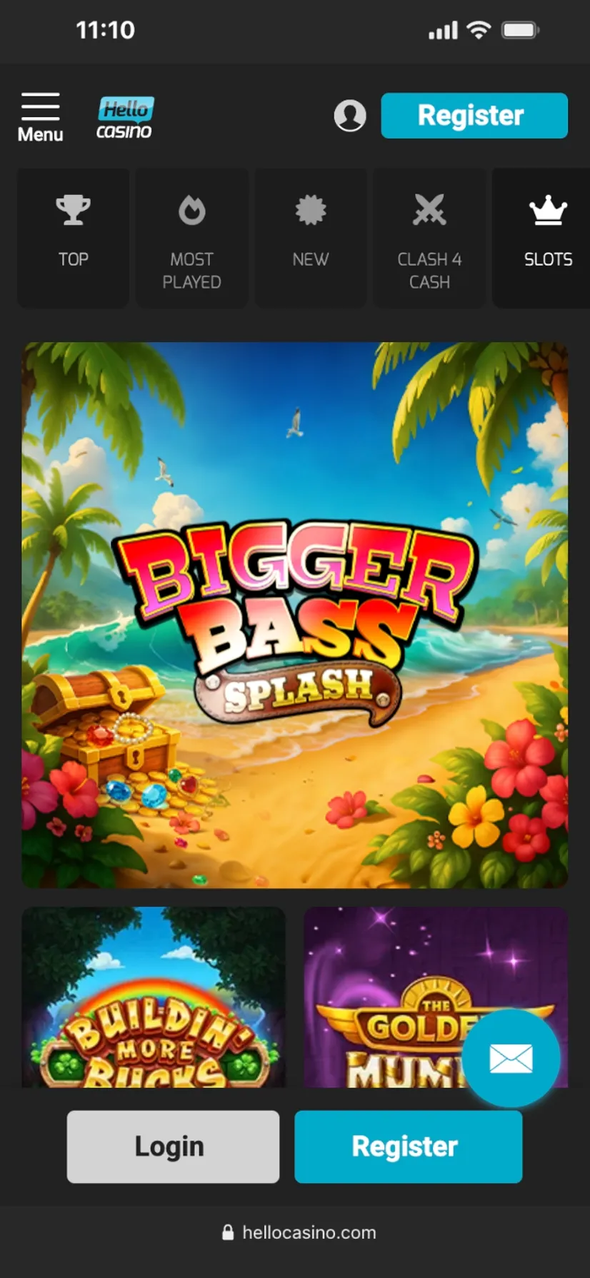 Hello Casino Mobile 2 Background Image