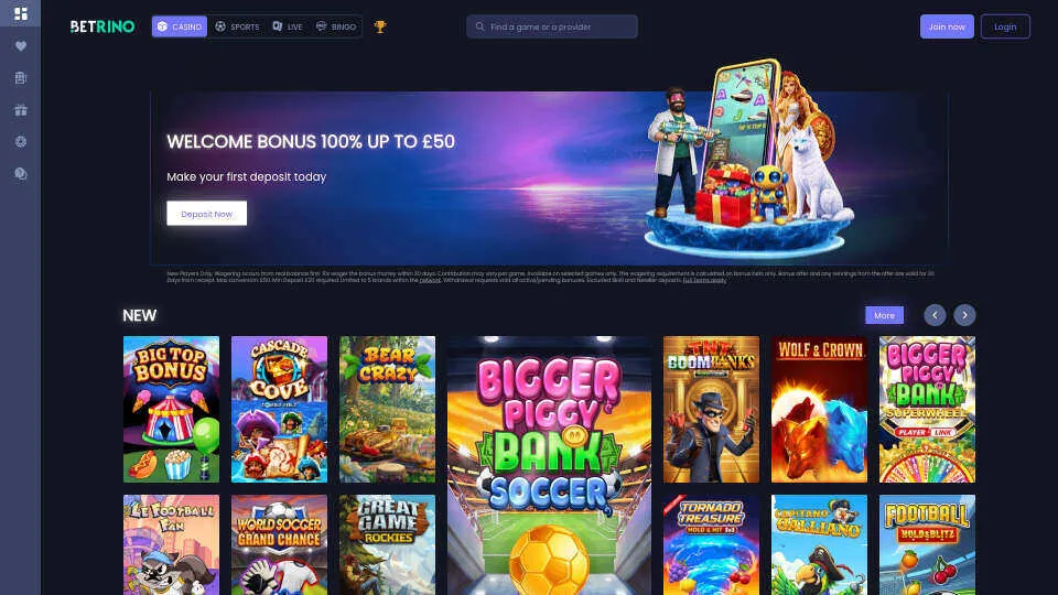 How To Sign Up To Betrino Casino Background Image