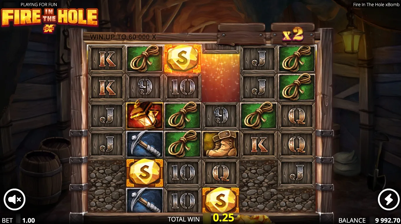 Fire In The Hole Slot Testing 2 Background Image