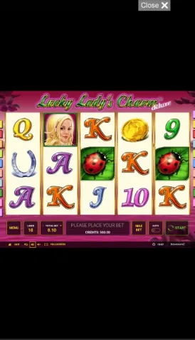 Lucky Lady's Charm Deluxe Slot Mobile 1 Background Image