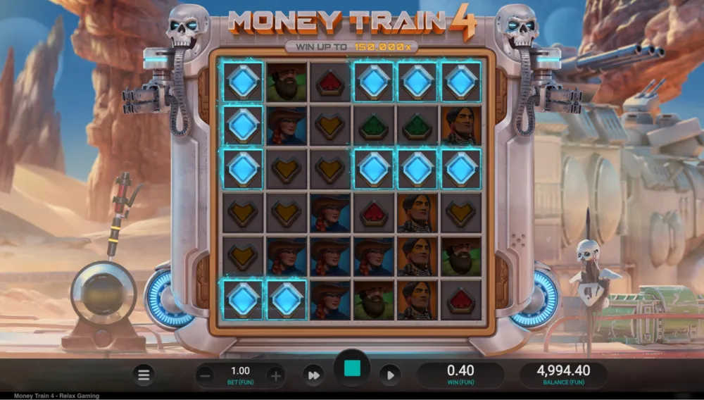 Money Train 4 Background Image