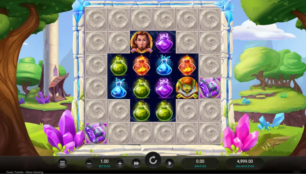 Tower Tumble Background Image