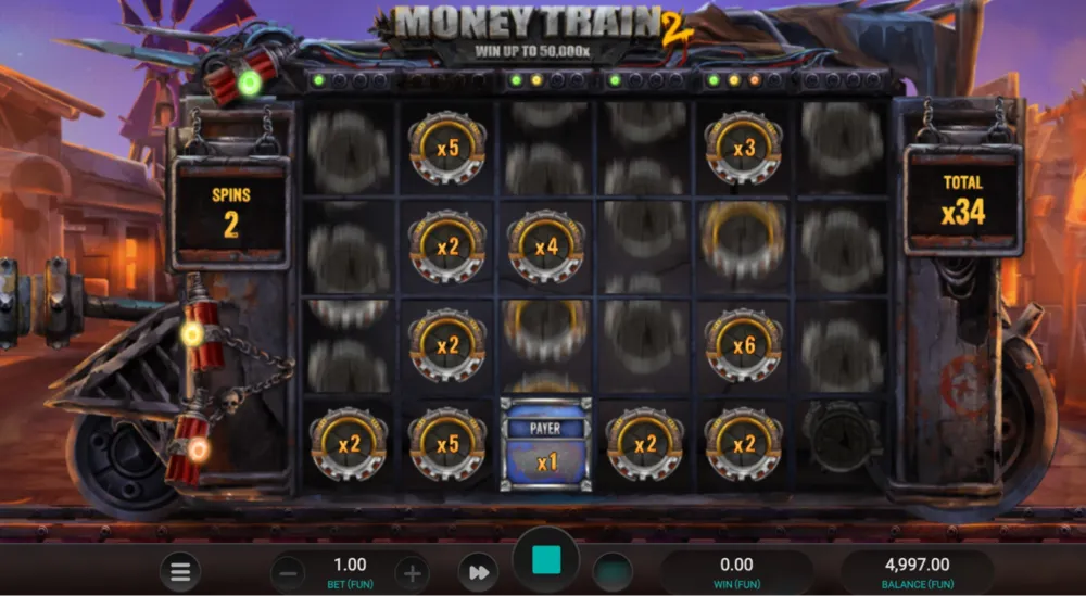 Money Train Background Image