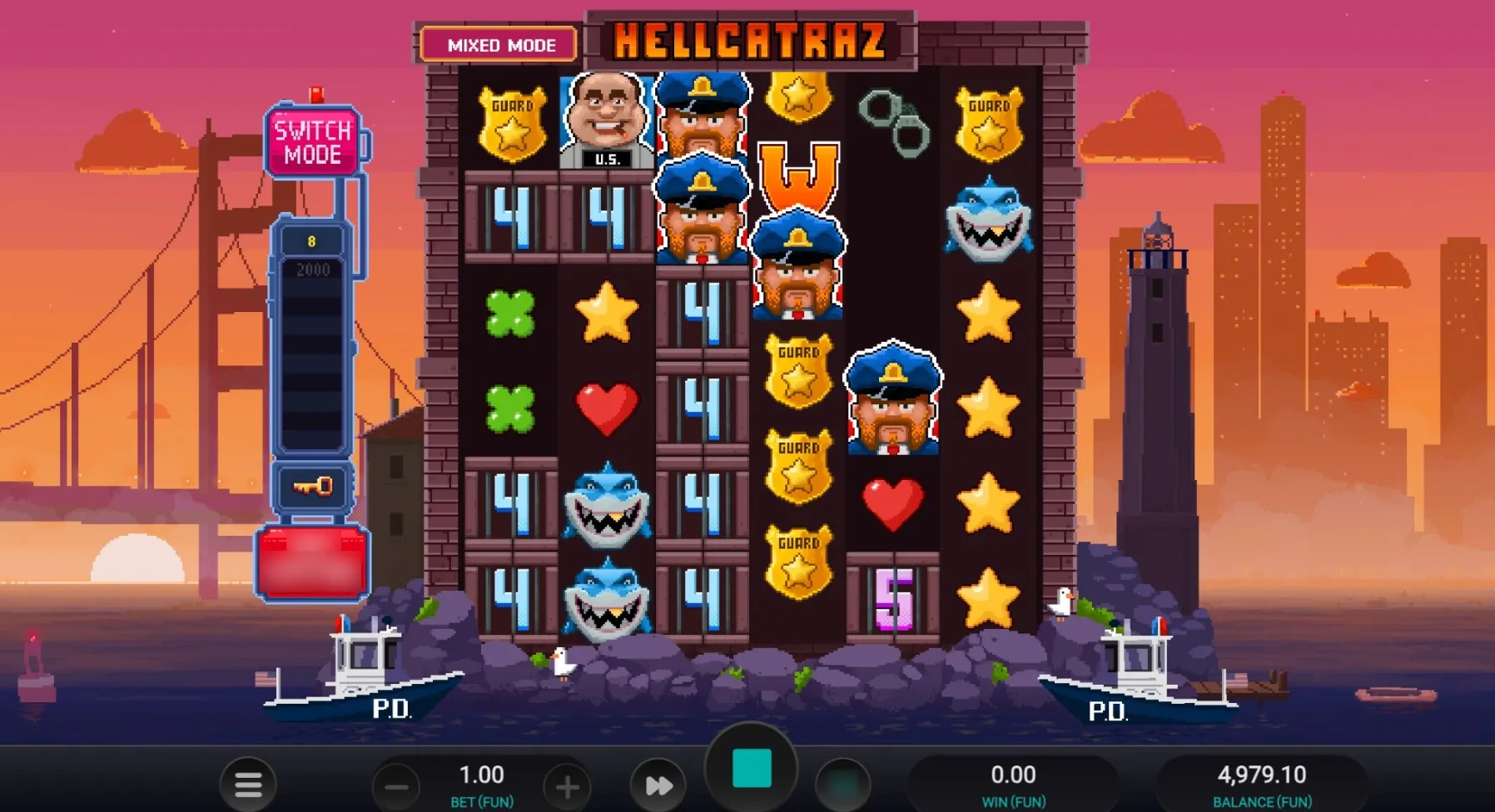 Hellcatraz Background Image