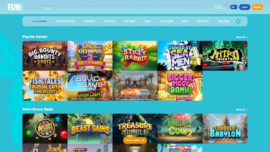 Sister Sites Casino Background Image