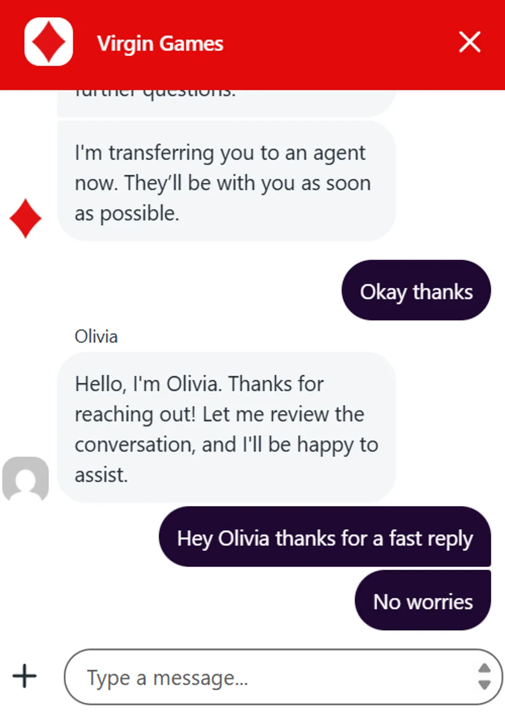 Chat Support