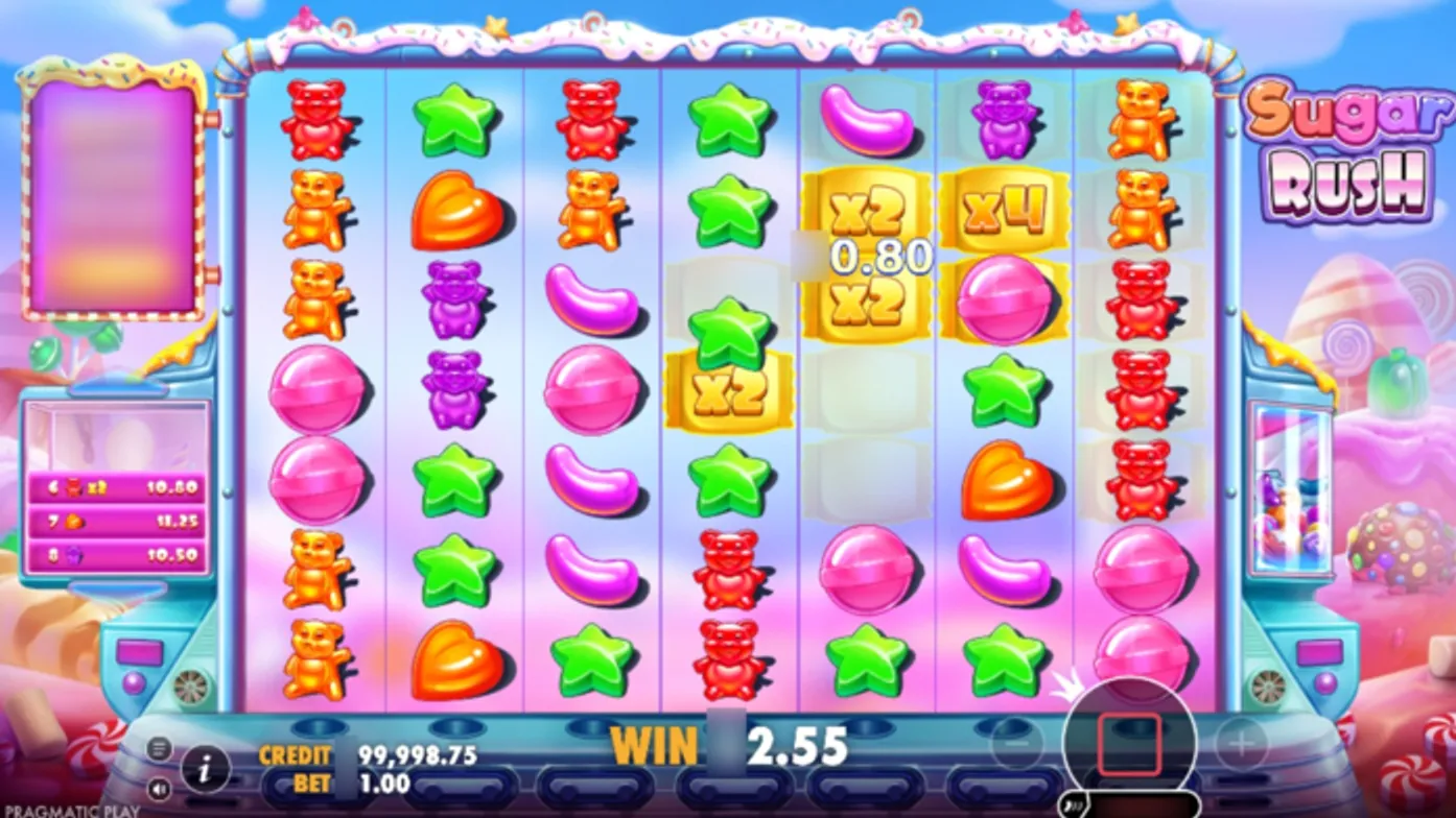 SugarRush Slot Multiplier Slots