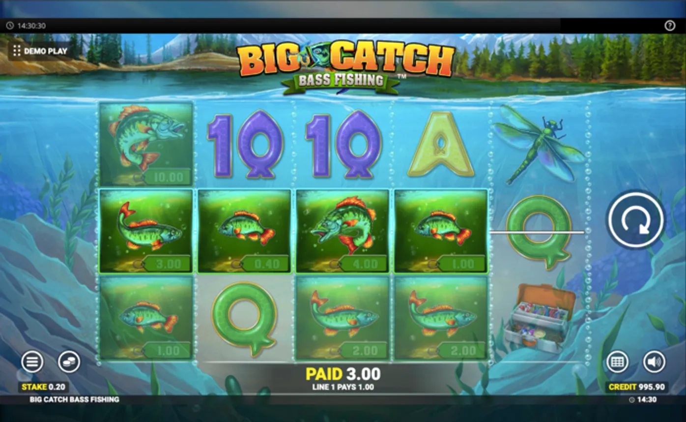 Big Catch Bass Fishing Theme