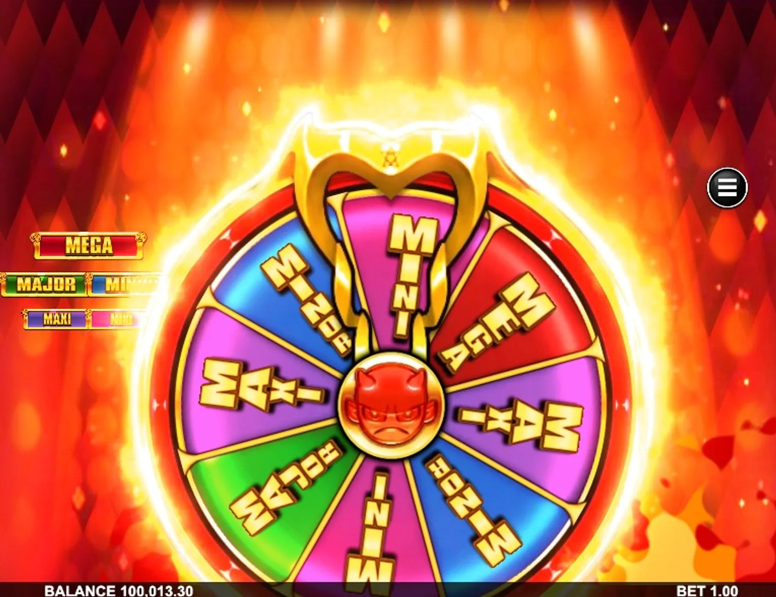 Devil Cash Uncovered Slot Wheel Bonus