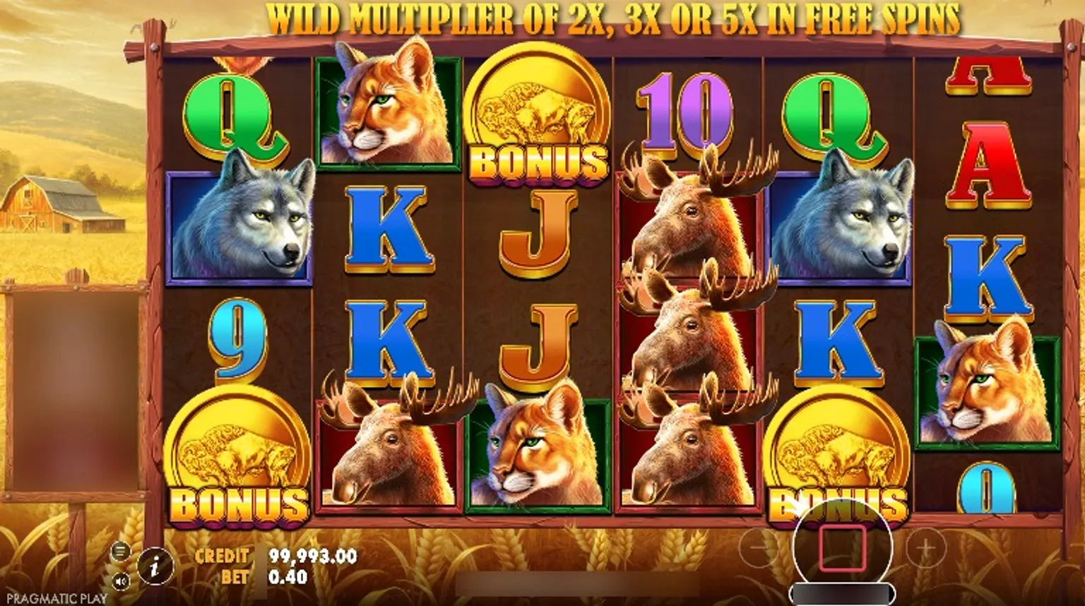 Buffalo King Slot Bonus Symbol