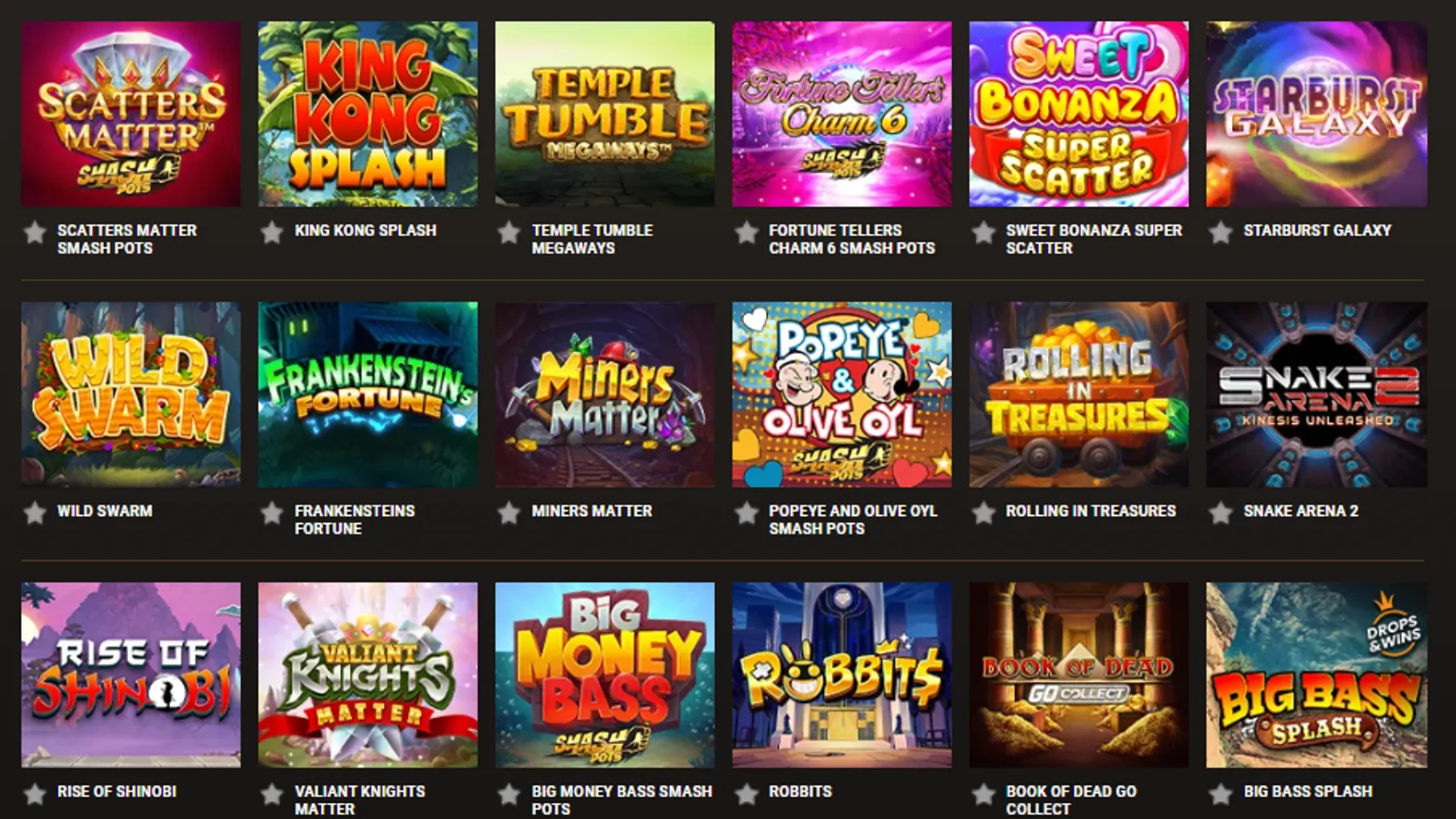 Slots at Mega Riches