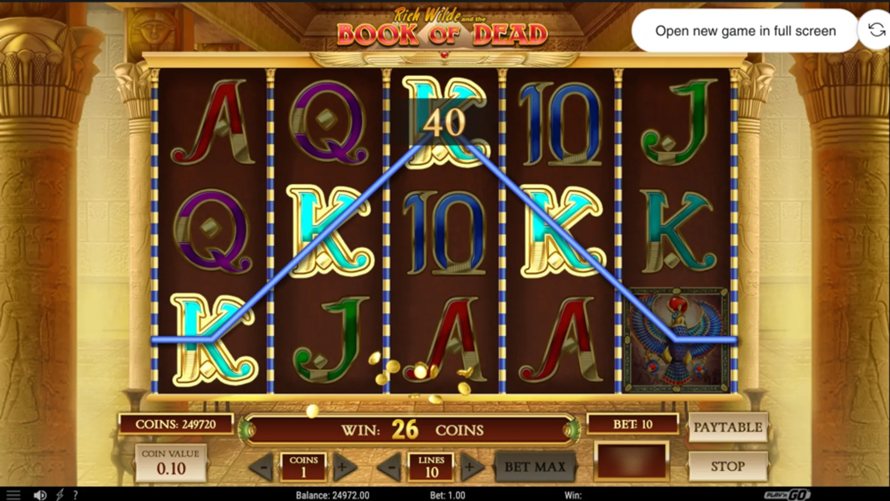 Book of Dead Slot Testing