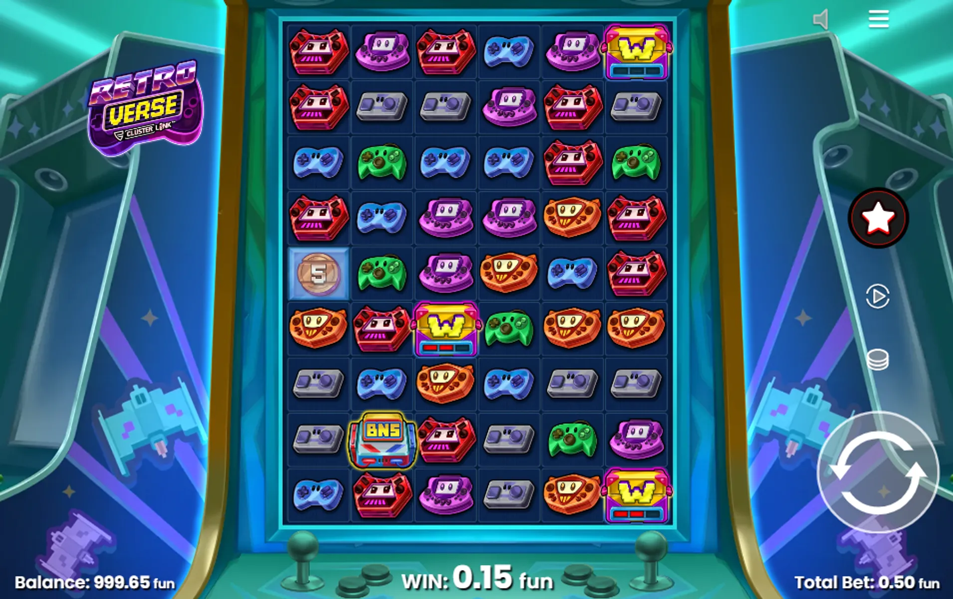 Push Gaming Slots RetroVerse