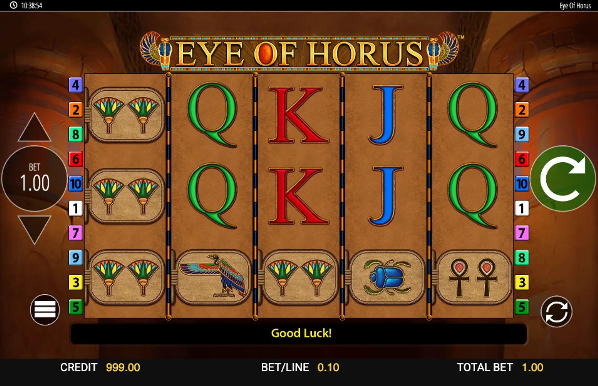 Blueprint Gaming Slots Eye of Horus