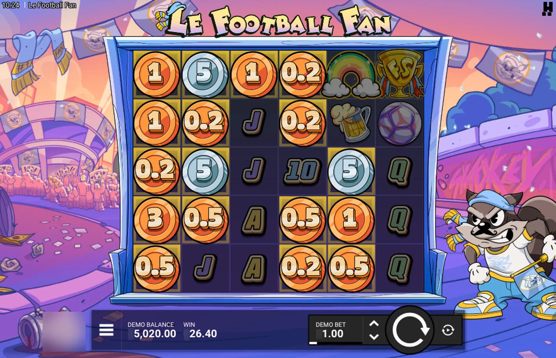 Le Football Fan Slot Win to WIn