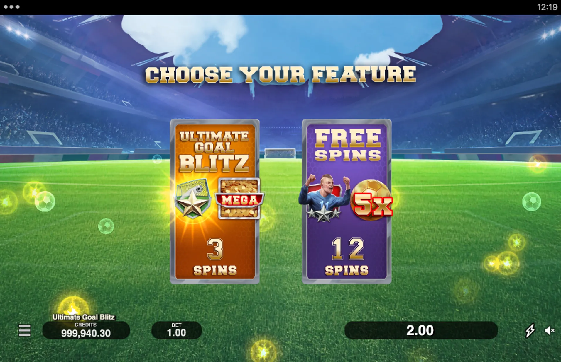 Ultimate Goal Blitz Slot Scatter Symbols