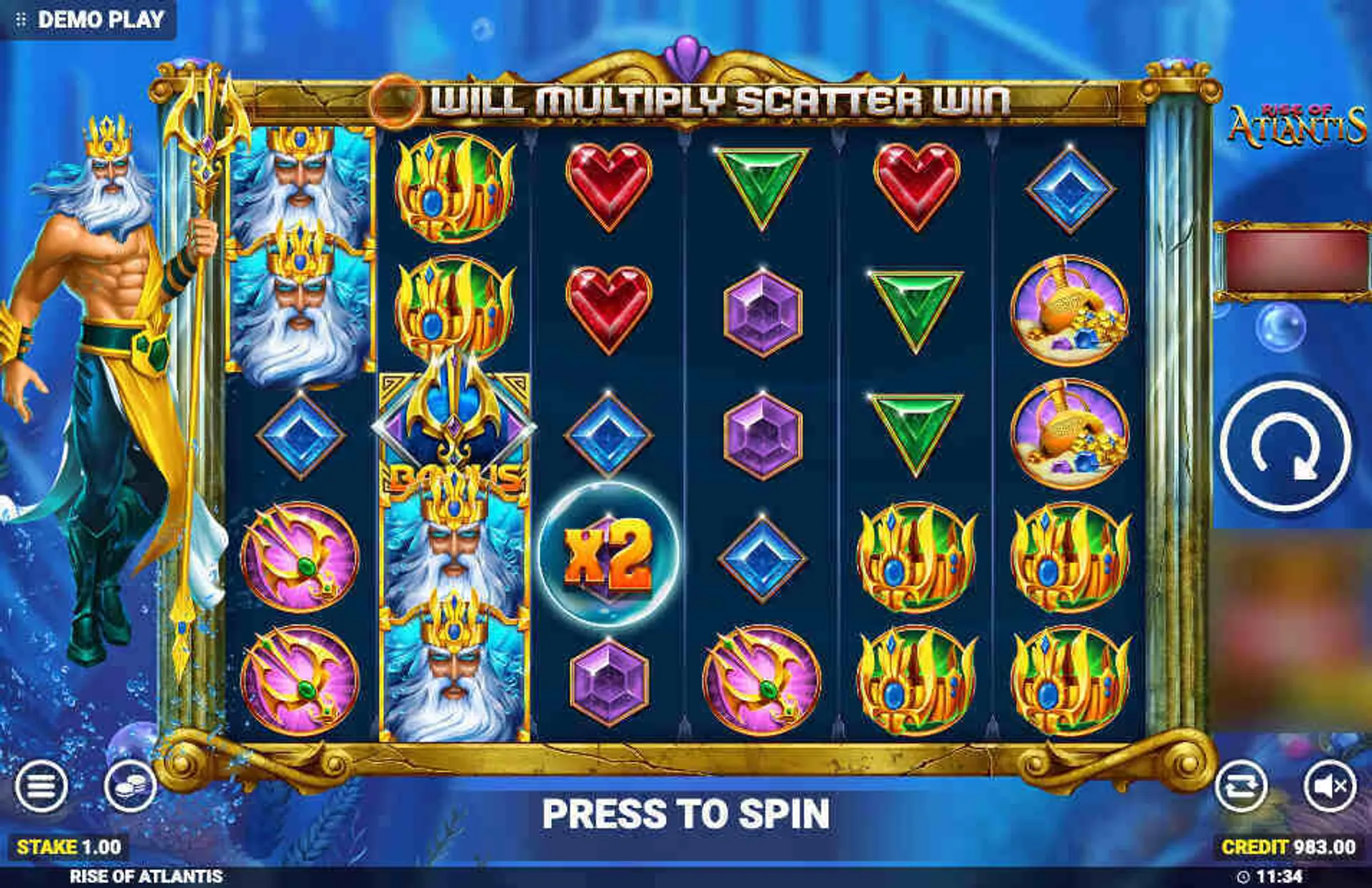 Rise of Atlantis rising multipliers
