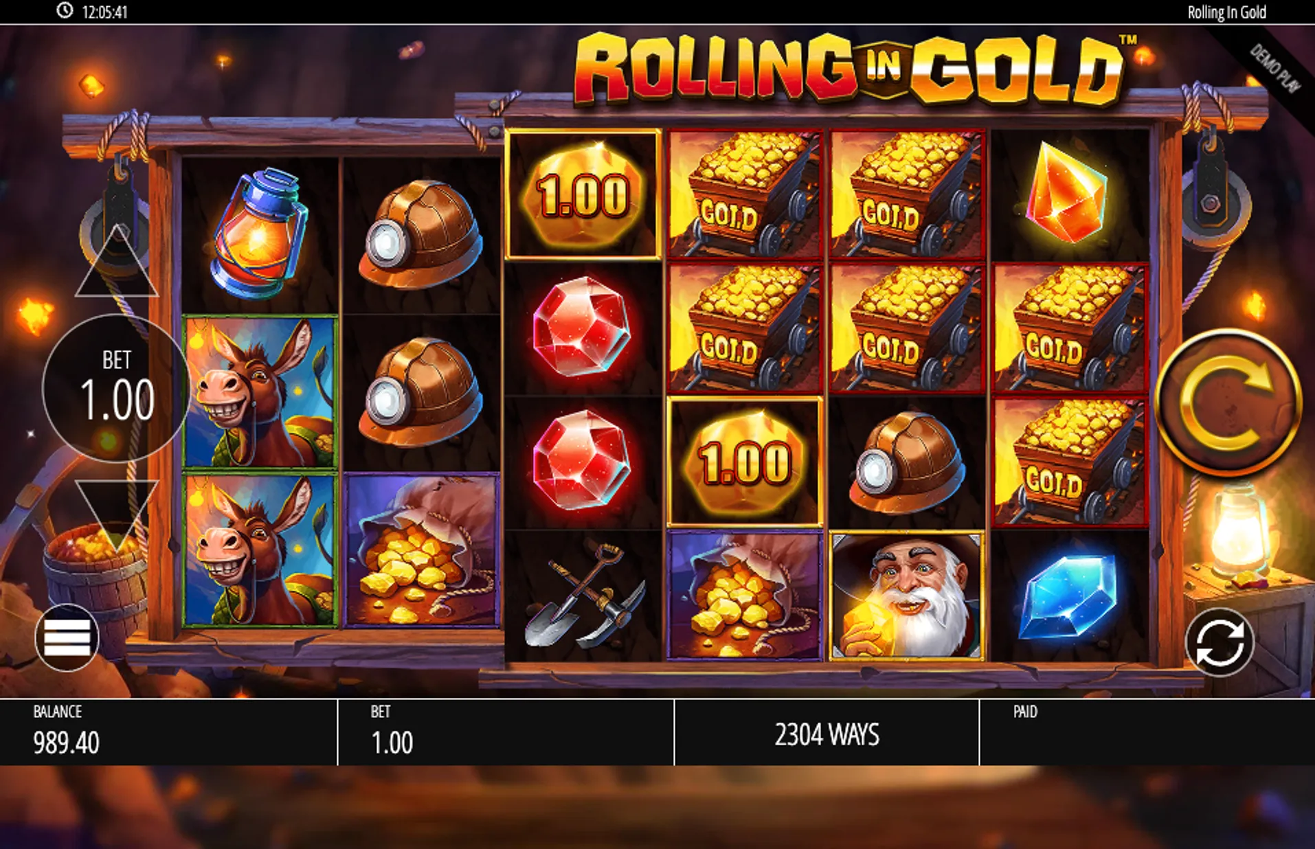 Rolling in Gold Slot Testing