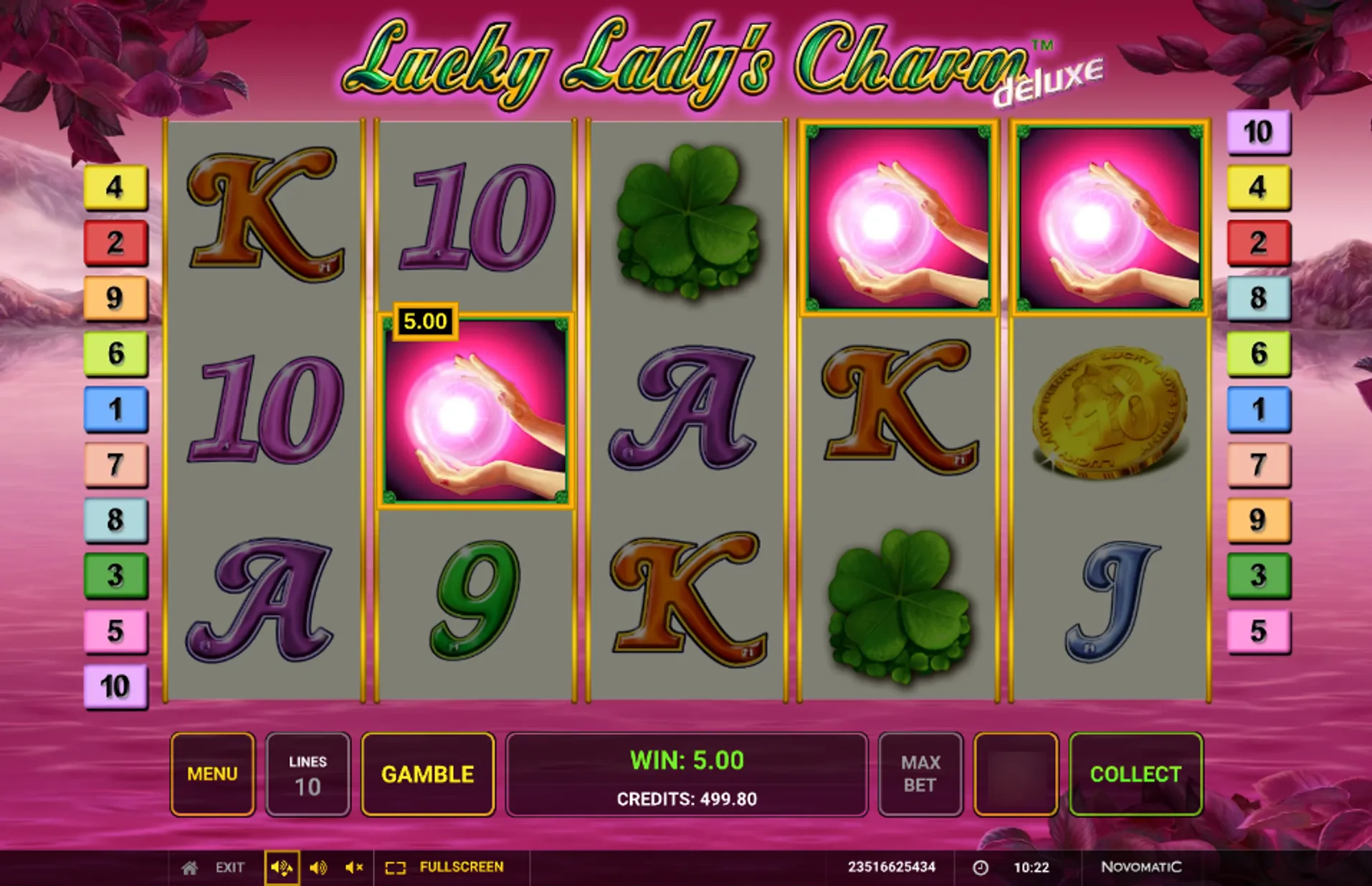Lucky Lady's Charm Deluxe Slot Scatter Symbol