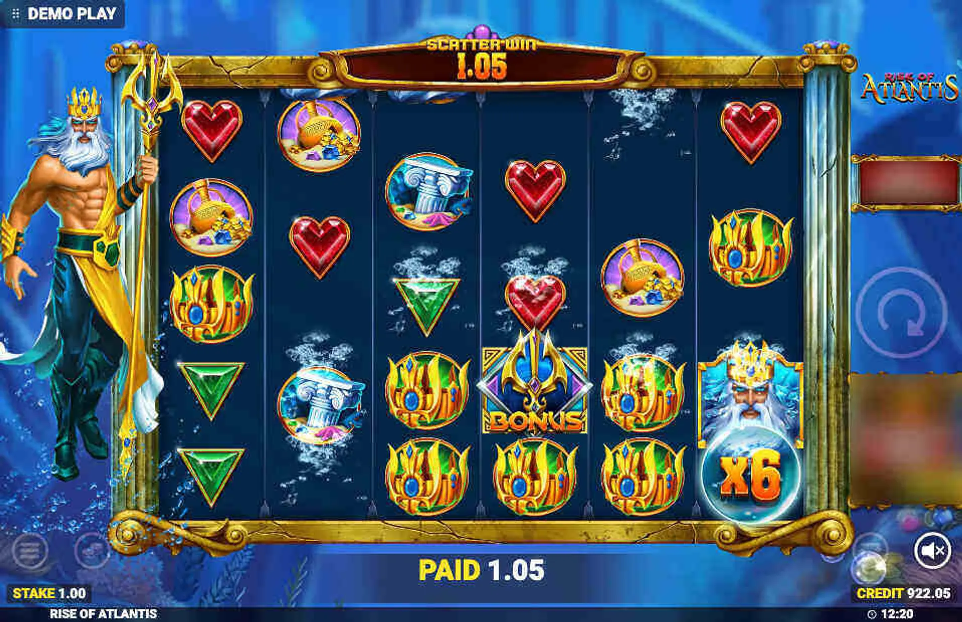 Testing the Rise of Atlantis Slot