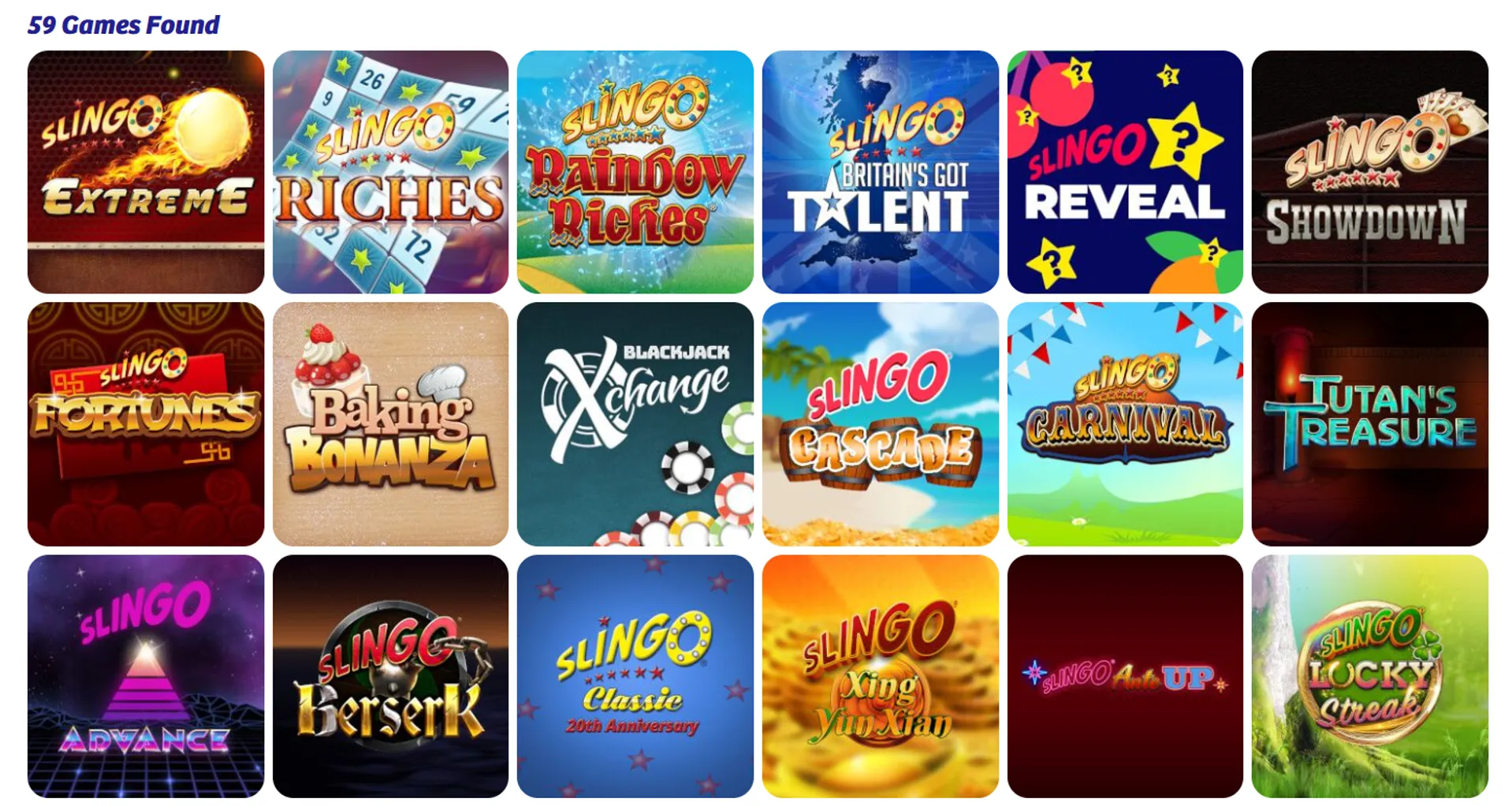 Exclusive games and slingo at PlayOJO