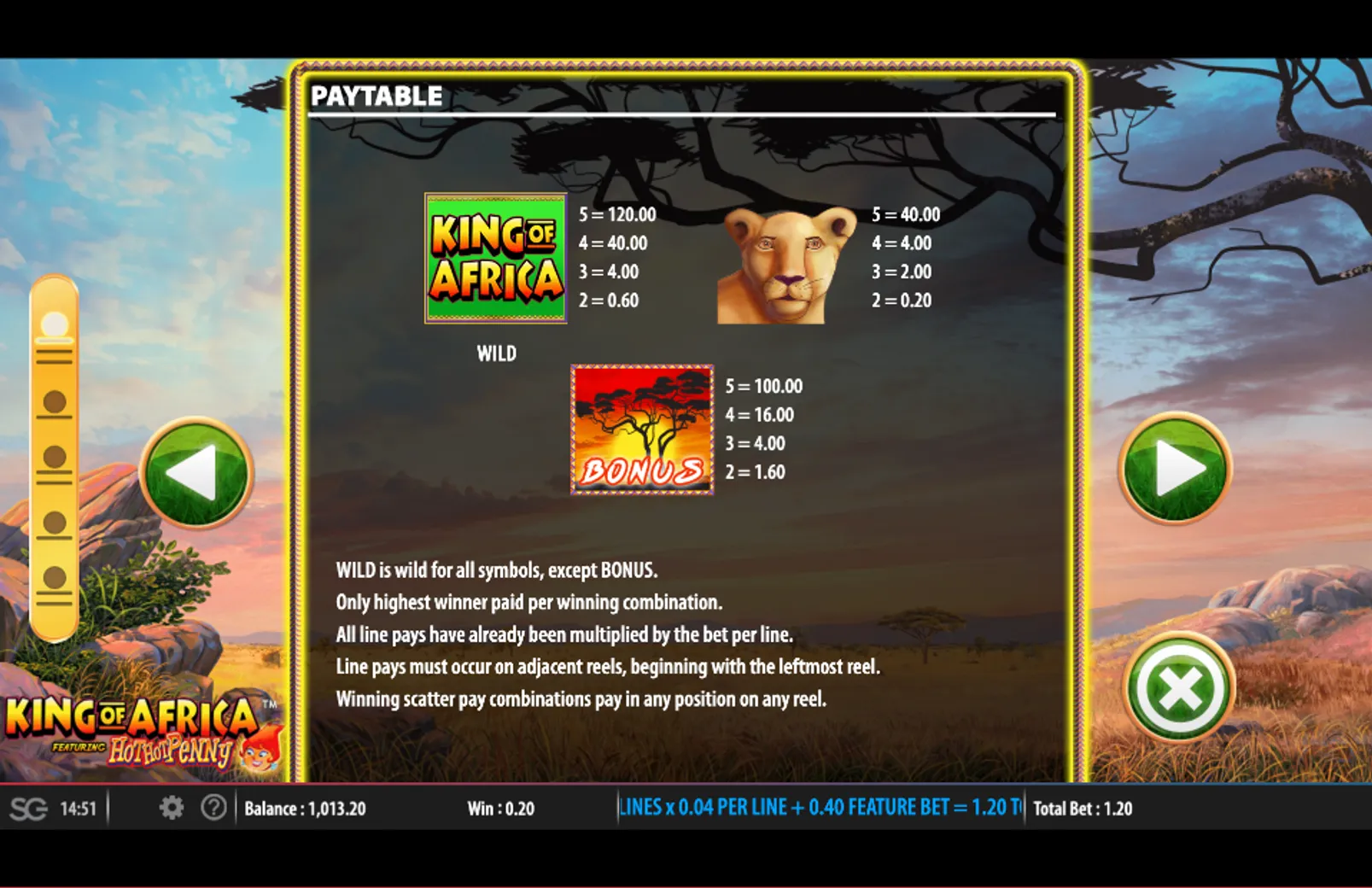 King of Africa Theme