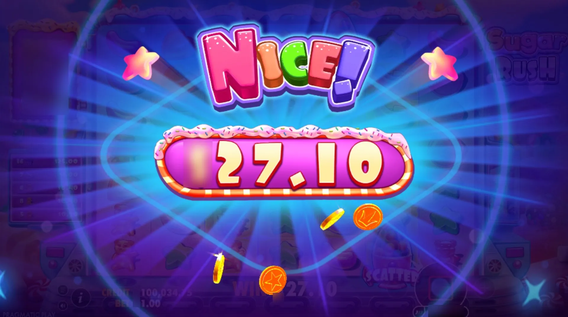 SugarRush Slot Testing