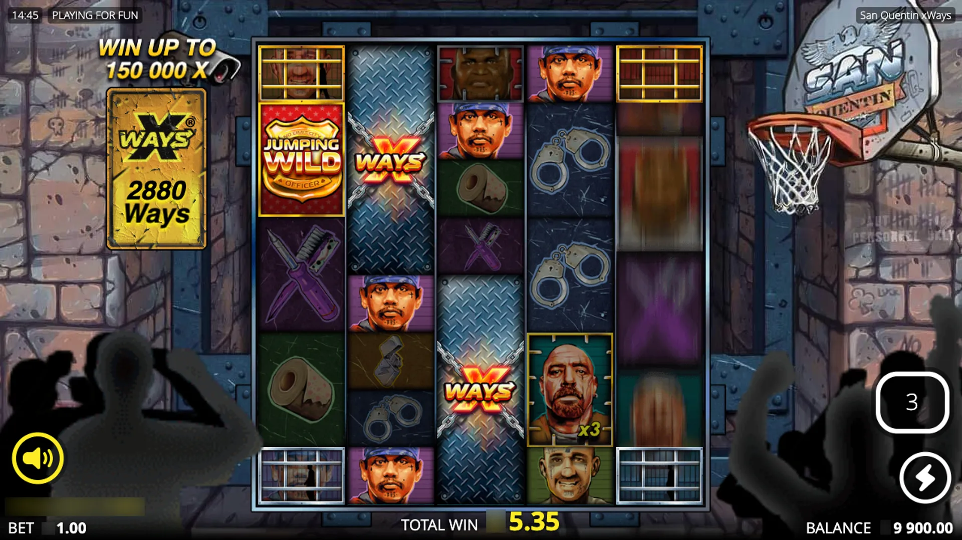 San Quentin Slot xWays
