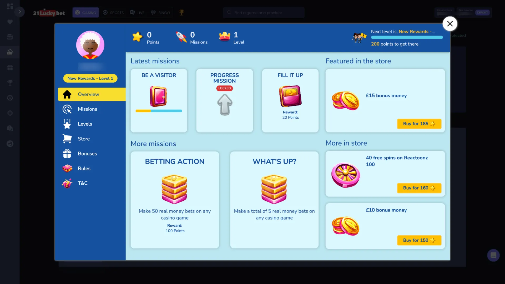 Rewards Programme