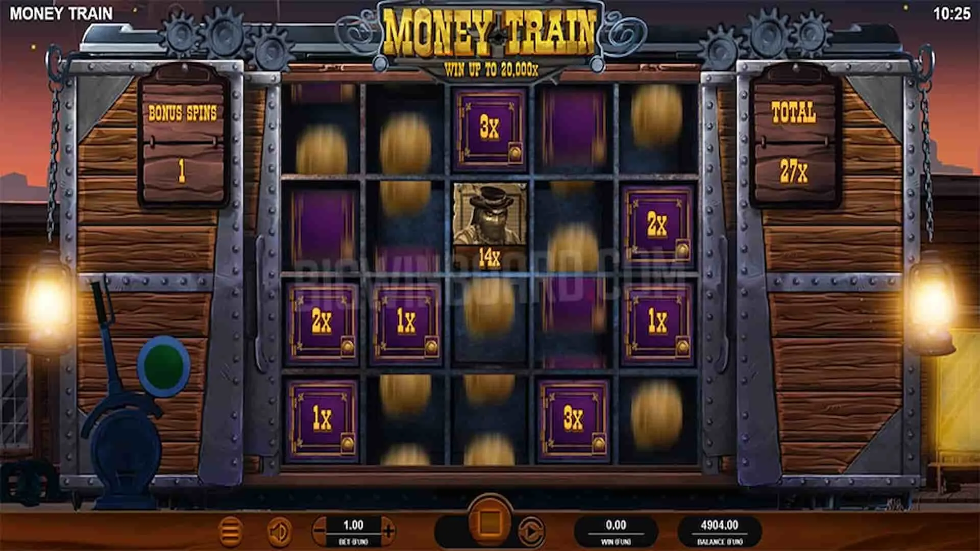 Money Train bonus features
