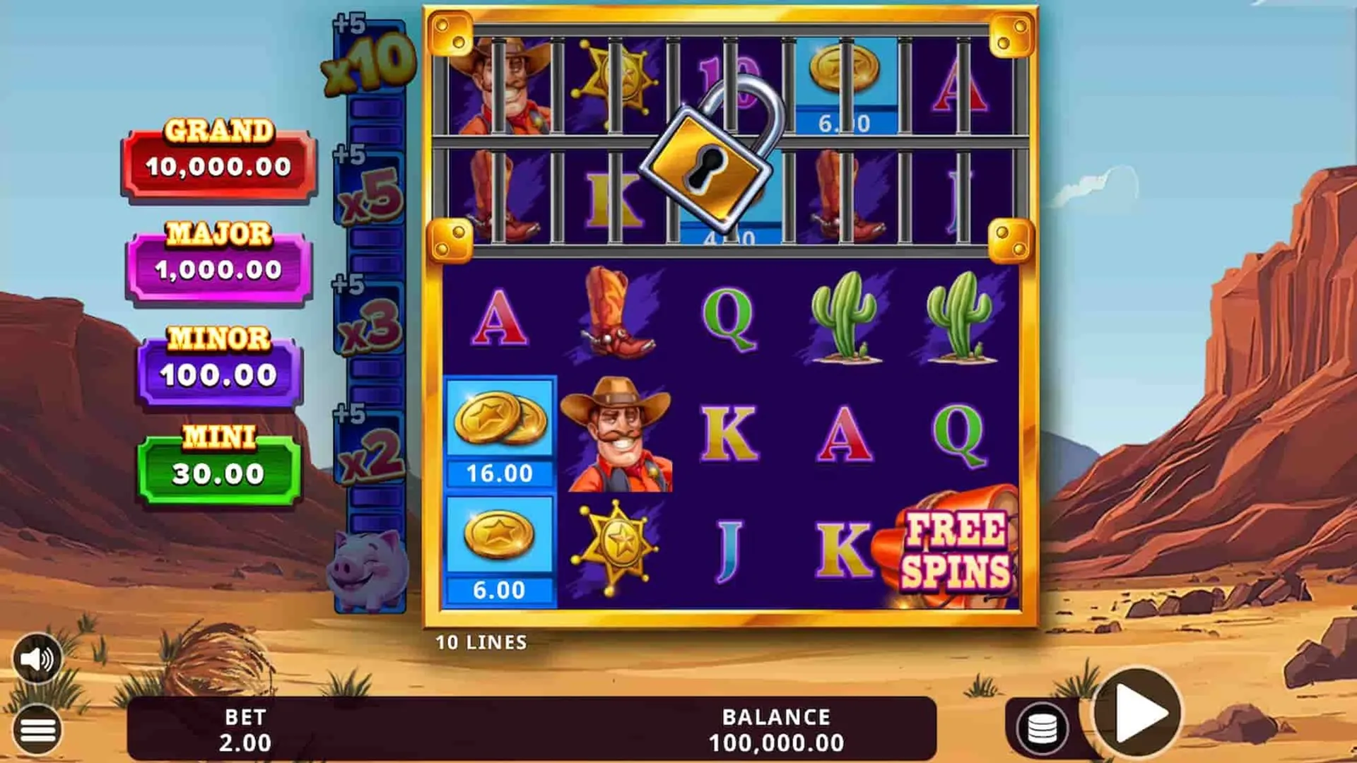 Marshall Money slot gameplay
