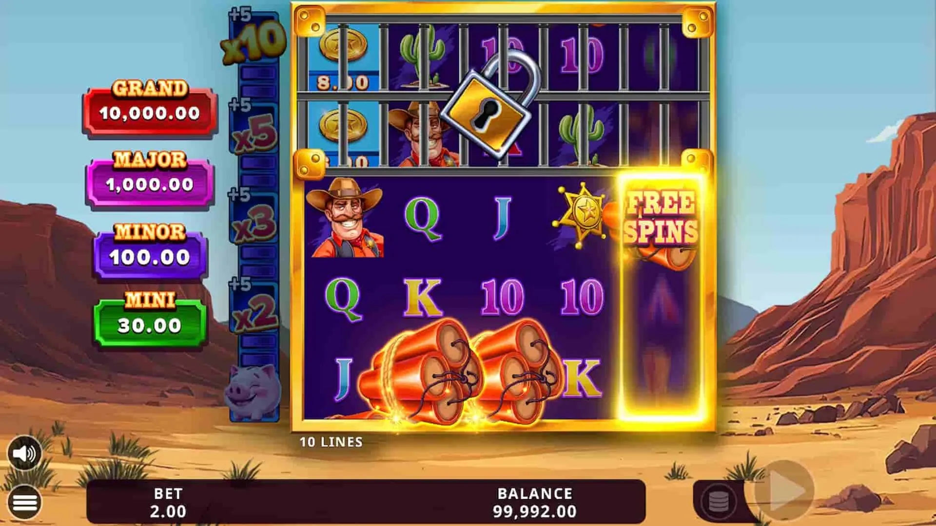 Marshall Money slot graphic sounds and vibes