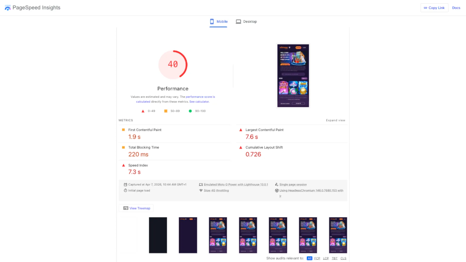 HotWins casino mobile