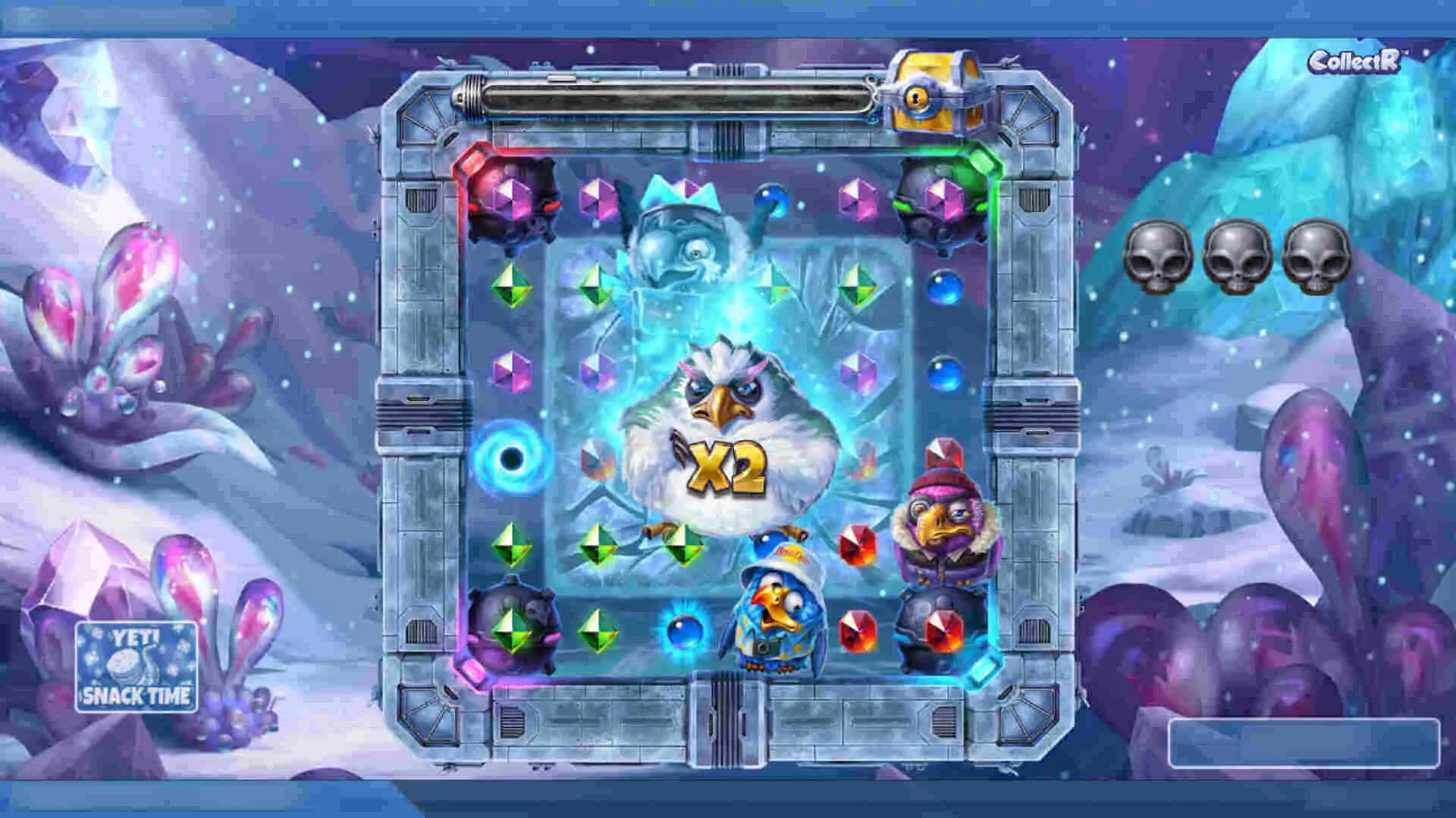 Pirots 4 game mode two: Frozen Fury