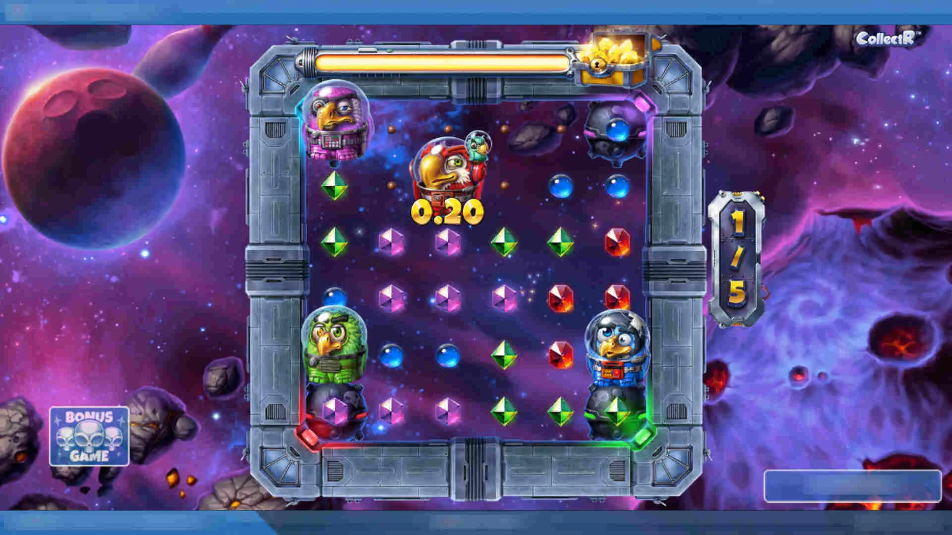Pirots 4 bonus game