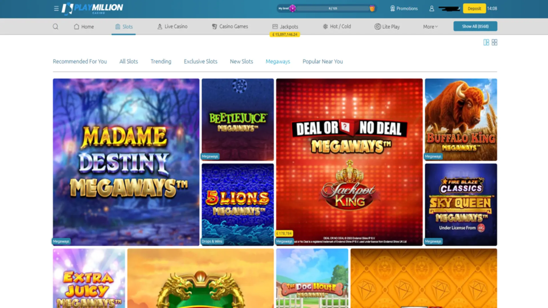 PlayMillion casino online slots