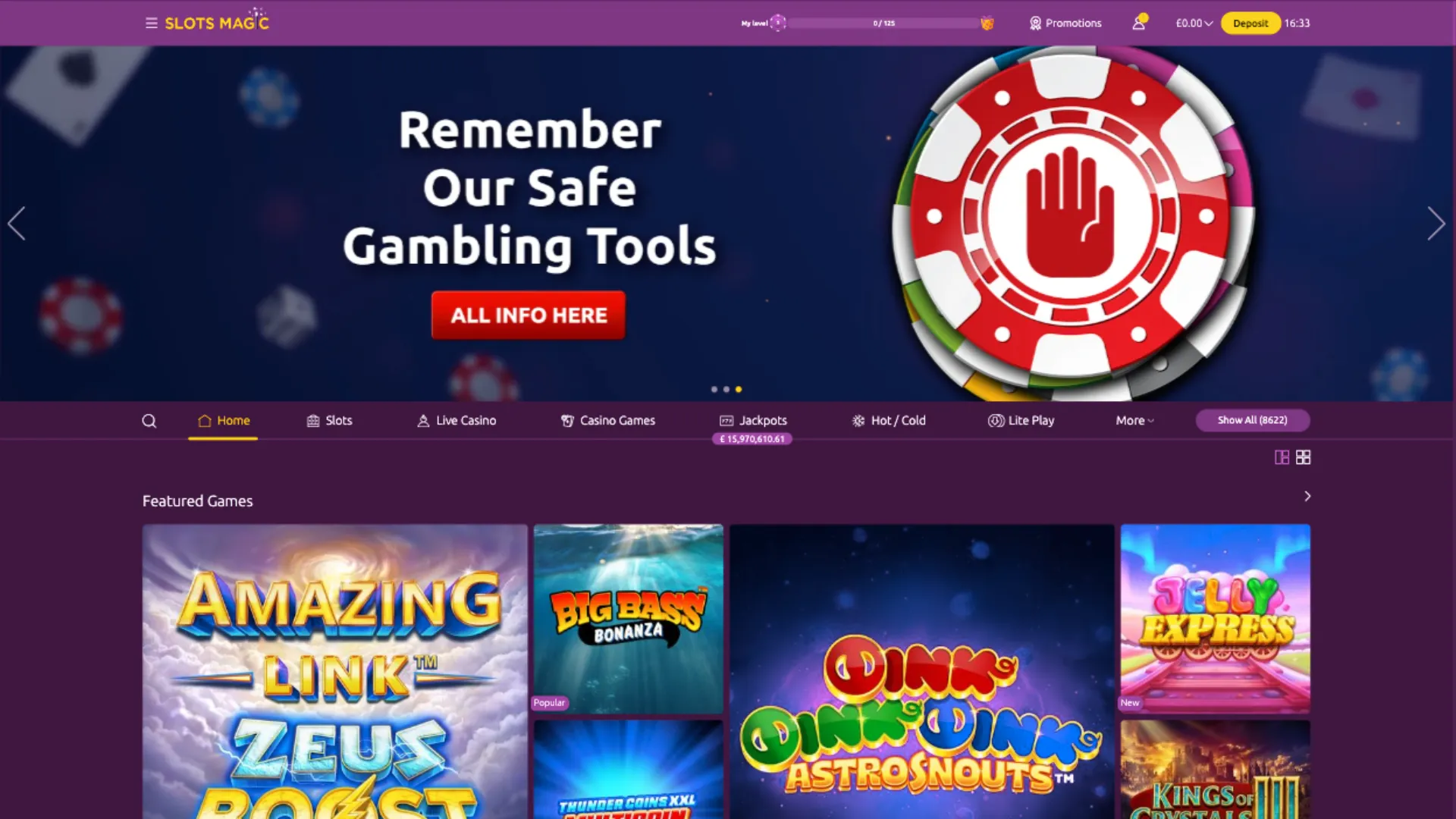 Slot Magic Casino games