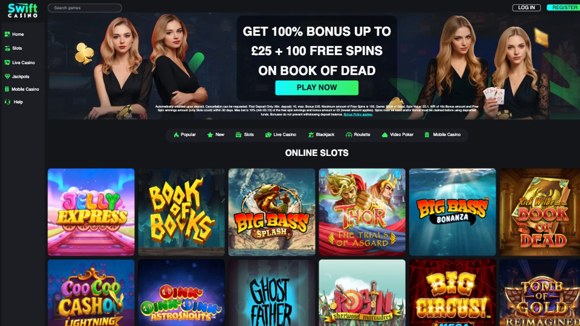 Swift Casino slots