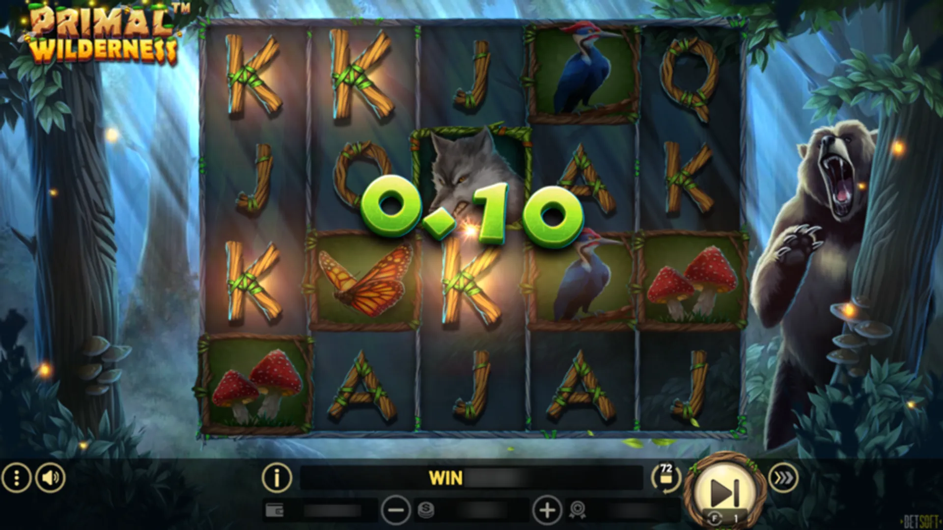 Primal Wilderness Slot bonus