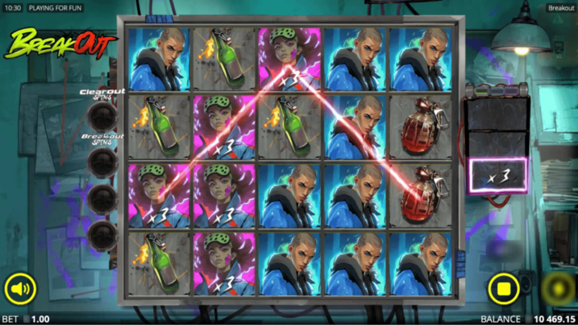 Breakout Slot Sindicate Multipliers