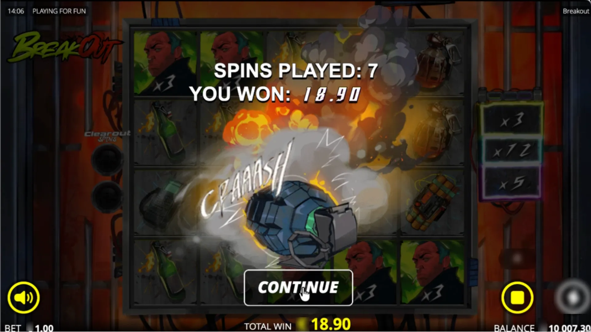 Breakout Slot Testing 2