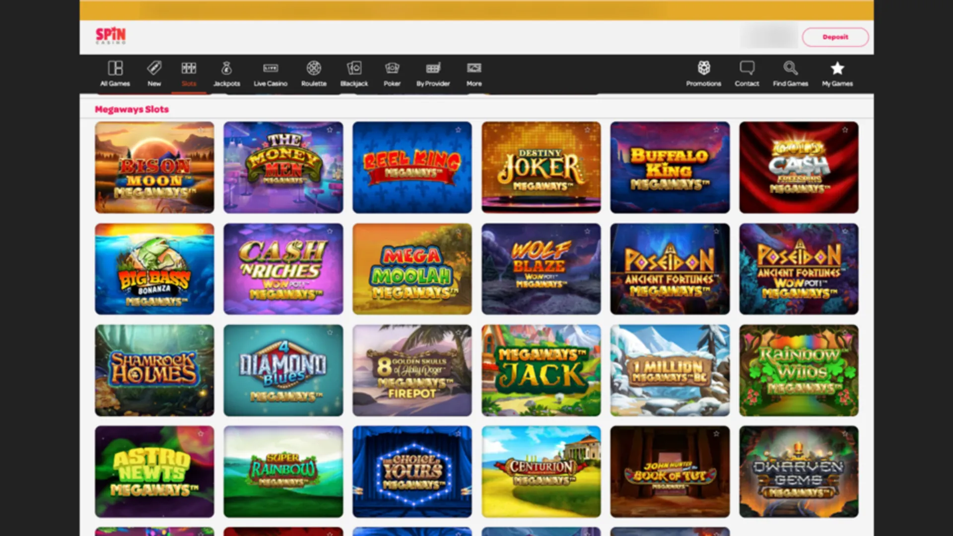 Spin Casino Megaways
