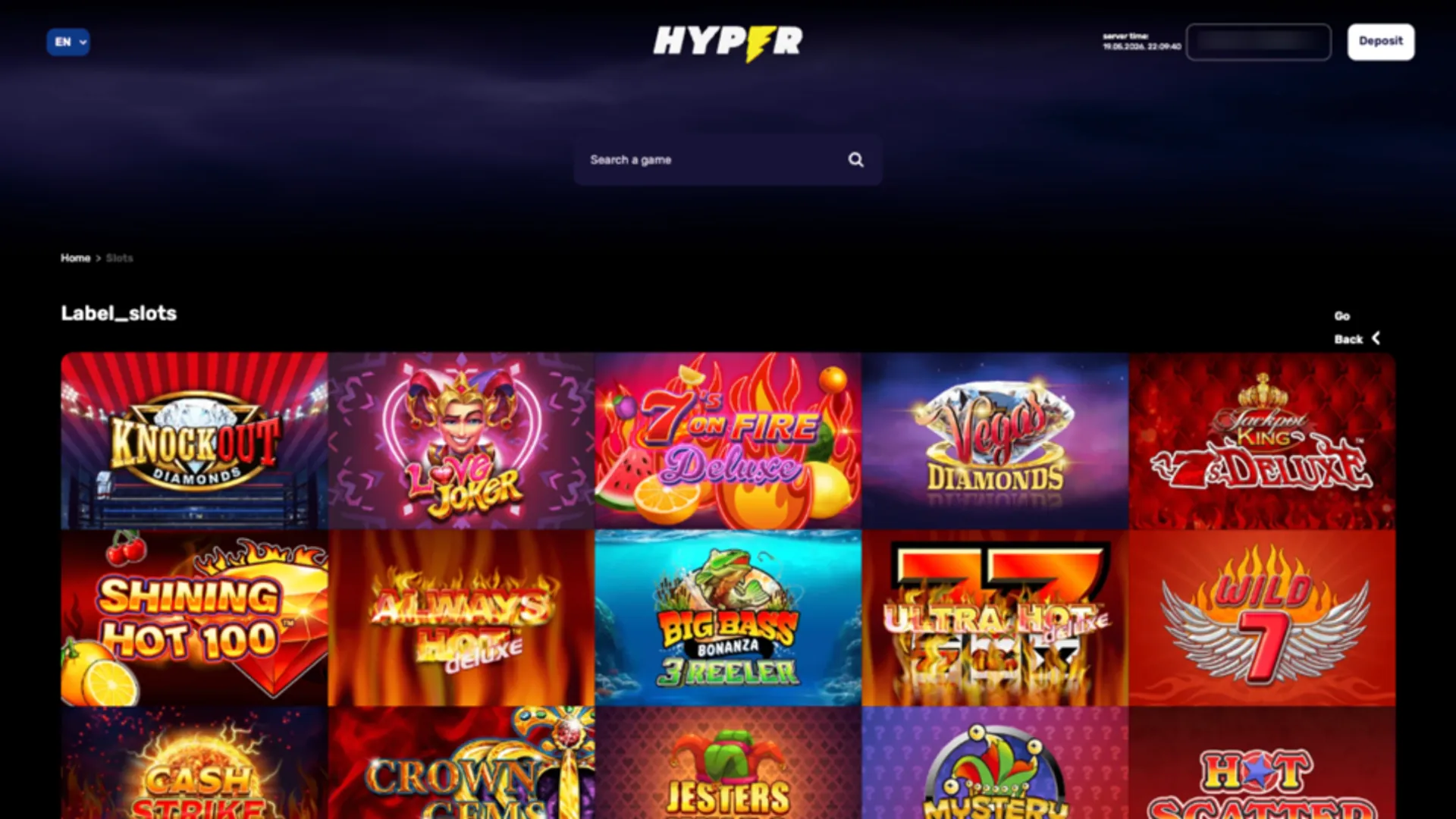 Hyper Casino Slots